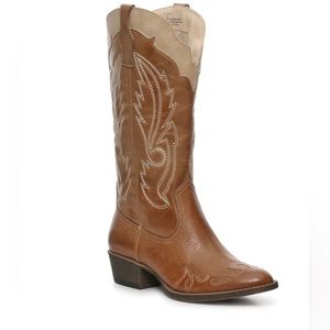 Worn Twice Coconuts by Matisse Cisco Tan Cowboy Boot